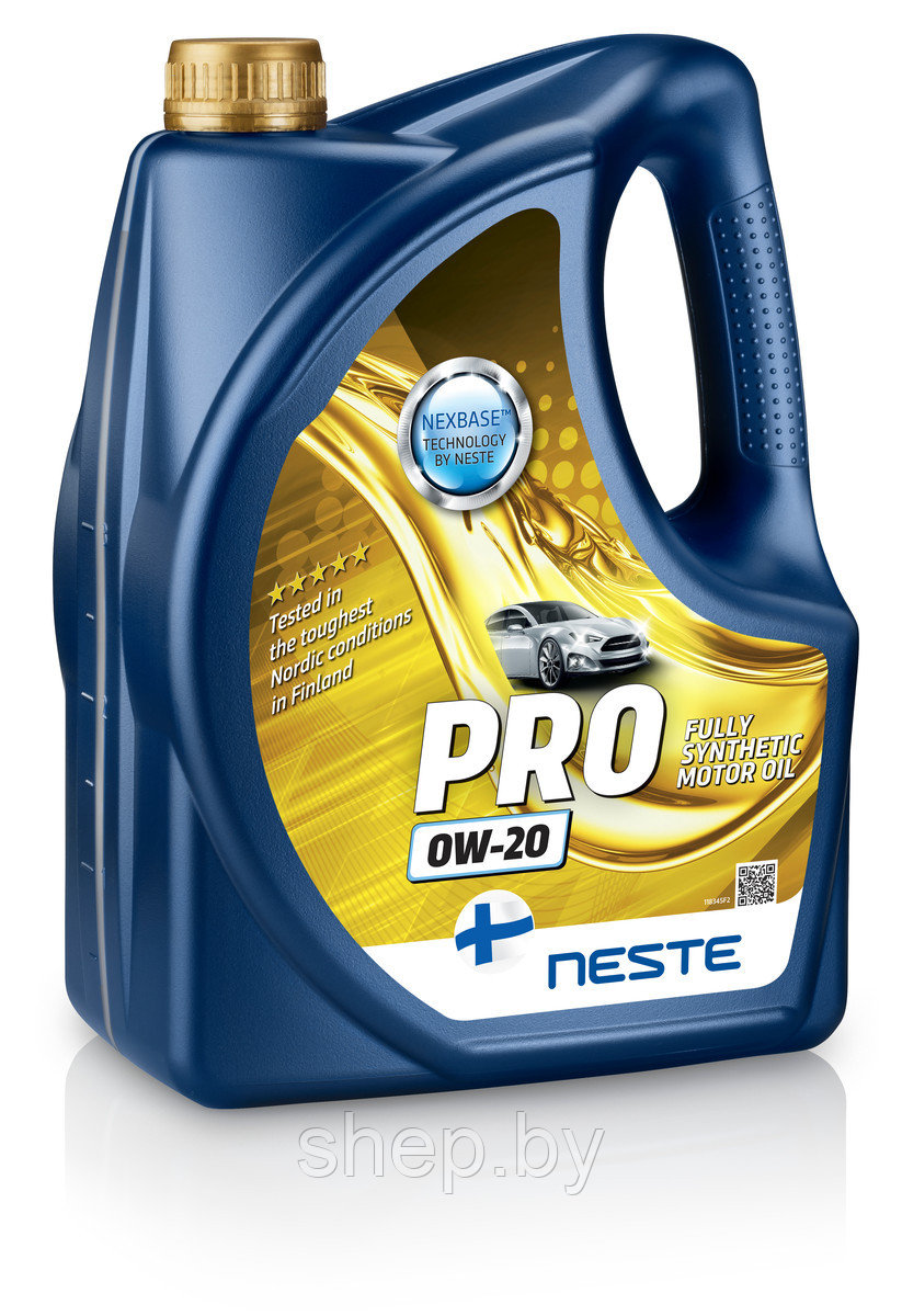 Моторное масло Neste Pro 0W20 4L - фото 1 - id-p218056548