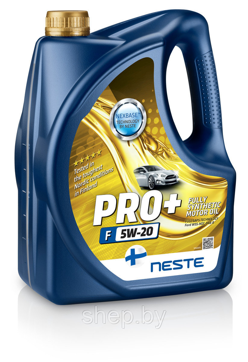 Моторное масло Neste Pro+ F 5W20  4L