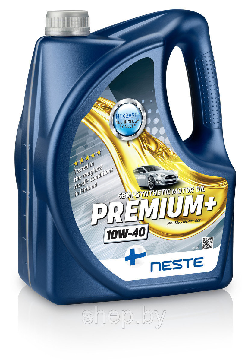 Моторное масло Neste Premium+ 10W40 4L