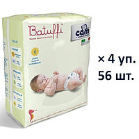 Подгузники CAM Pannolino Batuffi Large 6 16-30 кг (56 шт. - 4 уп.) V432