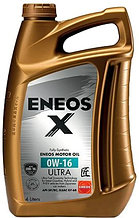 Моторное масло Eneos X 0W16 Ultra 4L