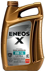 Моторное масло Eneos X 0W16 Ultra  4L