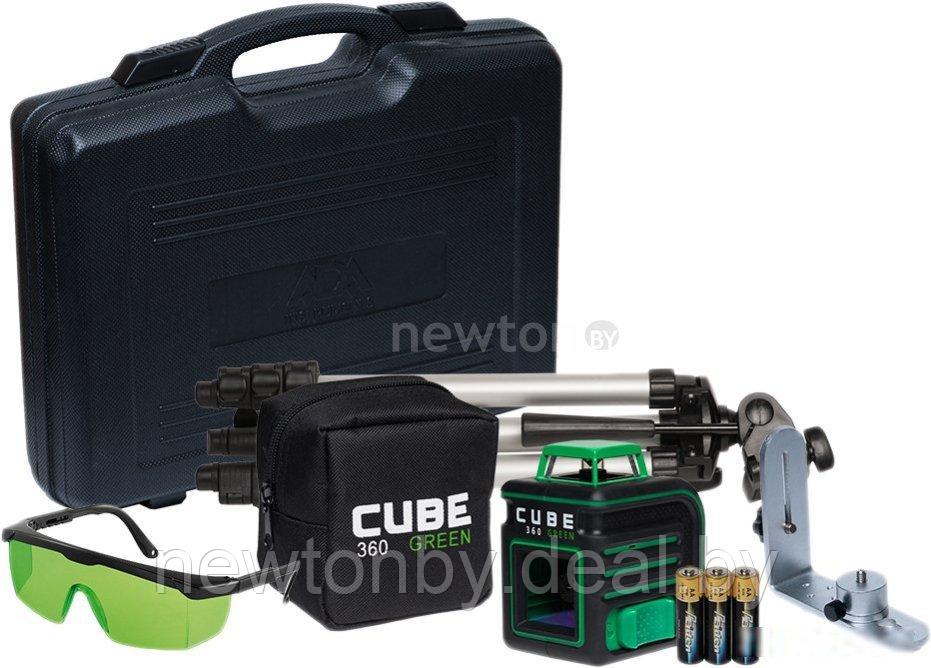 Лазерный нивелир ADA Instruments Cube 360 Green Ultimate Edition [A00470] - фото 1 - id-p213934217