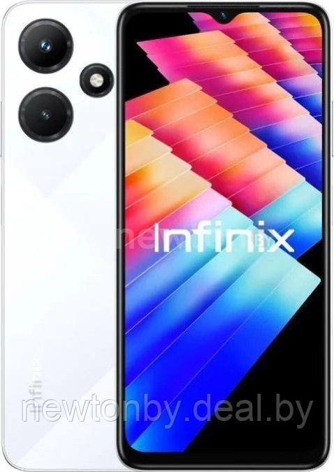 Смартфон Infinix Hot 30i X669D 4GB/128GB (кристально-белый) - фото 1 - id-p212270982