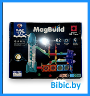 Детский магнитный конструктор Magic Tiles MT2245 82 детали, игра головоломка для детей, настольная игра