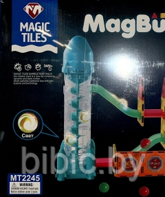 Детский магнитный конструктор Magic Tiles MT2245 82 детали, игра головоломка для детей, настольная игра - фото 3 - id-p218060656