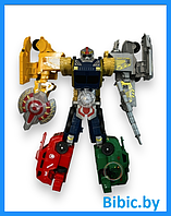 Робот трансформер с подвижными элементами 993-6C, машинка игрушка для мальчиков, различные цвета
