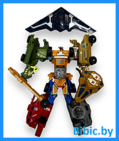 Робот трансформер с подвижными элементами 993-7С, машинка игрушка для мальчиков, различные цвета