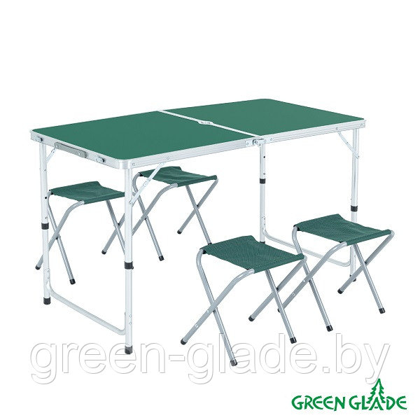 Набор мебели для пикника Green Glade M790-3 (зелёный) - фото 1 - id-p70776812