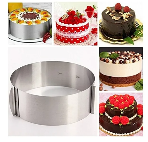 Кулинарное кольцо для торта или салатов - фото 5 - id-p218060815