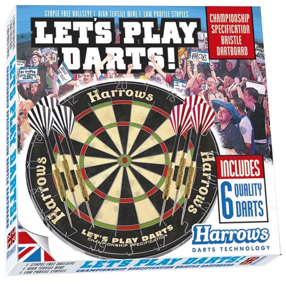 Дартс Harrows Let's Play Darts Game Set (с дротиками) - фото 2 - id-p172237287