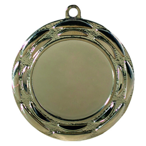 Медаль "Солнце" , 4 см , без ленты арт.011-1 Серебро