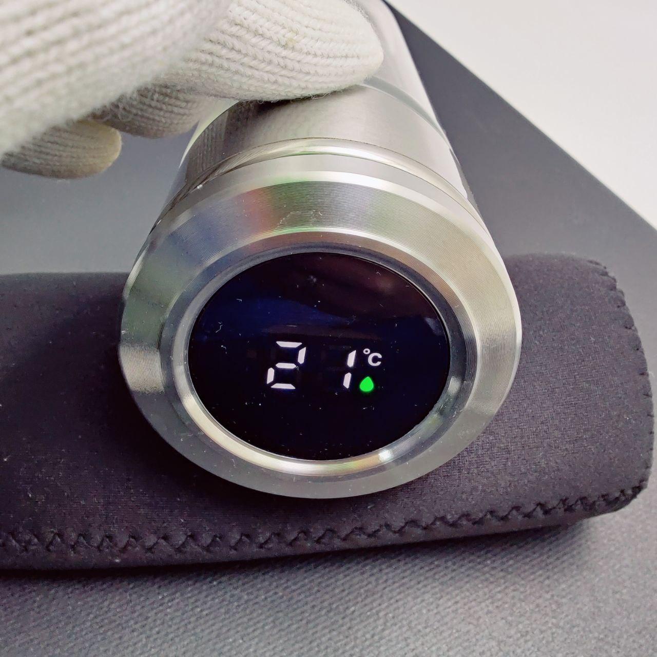 Стеклянный термос Magistr с индикатором температуры, отделом для заваривания с ситечком и чехлом 350 мл. / - фото 5 - id-p218061885