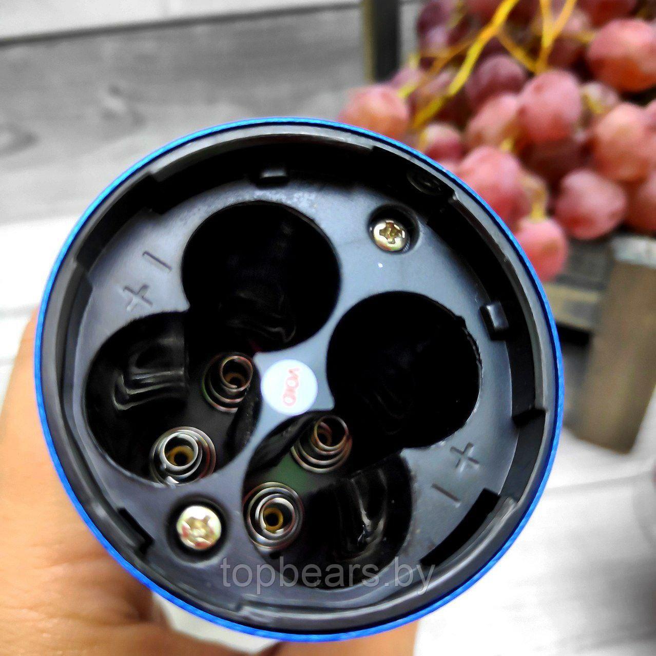 Электрический штопор для вина Majesty с круглым ножом для удаления фольги 23.5 см., Серебро - фото 8 - id-p218062588