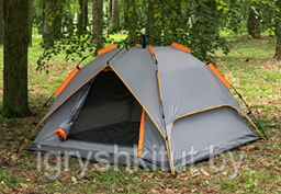 Палатка Sundays ZC-TT035-3 (темно-серый/желтый) - фото 1 - id-p218068931