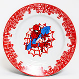 Набор посуды «Человек-паук», 3 предмета: тарелка Ø 16,5 см, миска Ø 14 см, кружка 200 мл, Человек-паук, фото 2