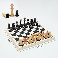 Шахматы гроссмейстерские «Объедовские» 40х40 см, фигуры дерево