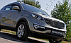 Решетка радиатора (4 поперечины) KIA Sportage 2010-2013, фото 3