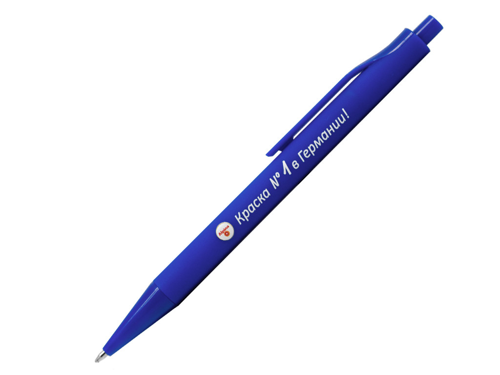 Ручка шариковая Monaco, пластик, софт тач, оранжевый - фото 6 - id-p218078097