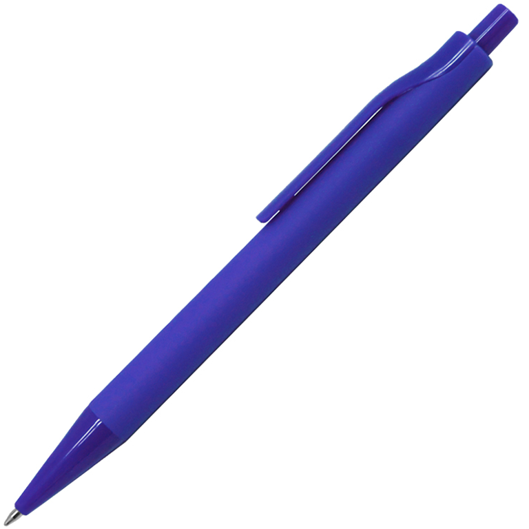 Ручка шариковая Monaco, пластик, софт тач, оранжевый - фото 1 - id-p218078097