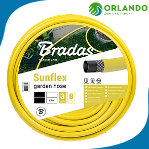 Bradas sunflex 3/4" 20м Шланг садовый поливочный Брадас санфлекс, фото 2