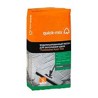 Модифицированный песок quick-mix FUGENSAND PLUS для заполнения швов 25кг