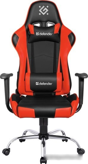 Кресло Defender Azgard (черный/красный) - фото 2 - id-p218079515