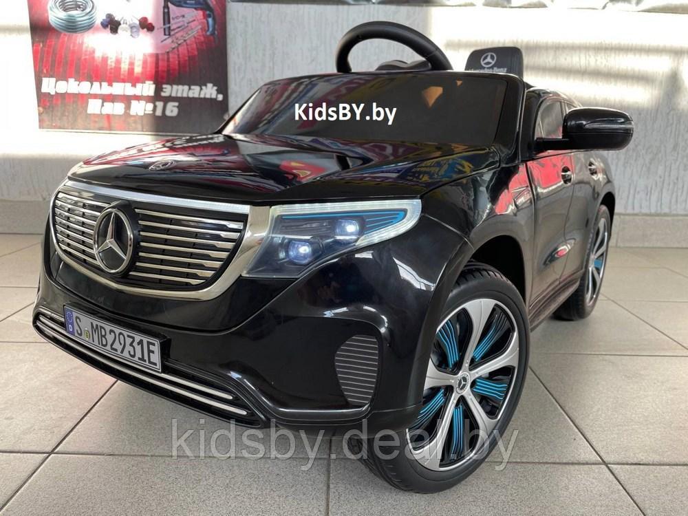 Детский электромобиль RiverToys Mercedes-Benz EQC 400 HL378 (черный) Лицензия - фото 1 - id-p181179007