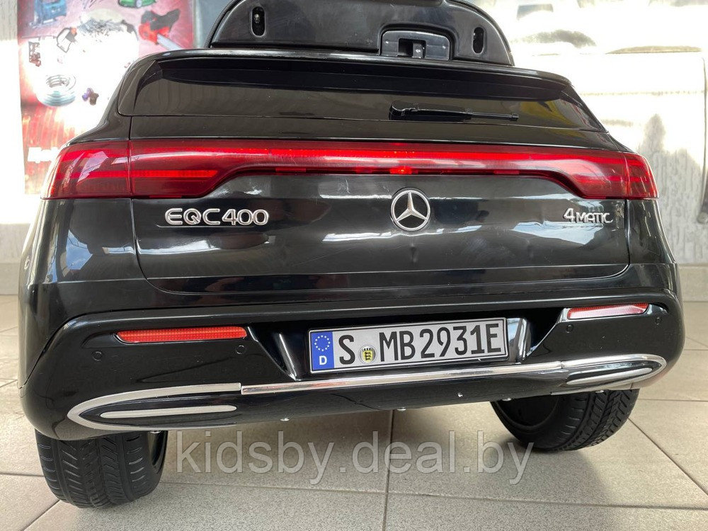 Детский электромобиль RiverToys Mercedes-Benz EQC 400 HL378 (черный) Лицензия - фото 6 - id-p181179007