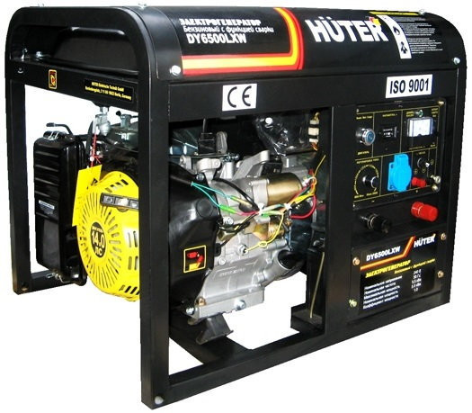 Бензиновый генератор Huter DY6500LXW - фото 1 - id-p218080370