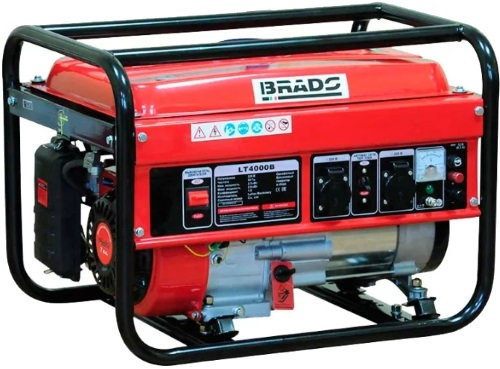 Бензиновый генератор Brado LT 4000B, фото 2