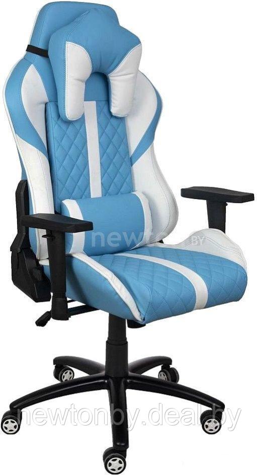 Кресло AksHome Sprinter Eco 74998 (голубой/белый) - фото 1 - id-p186866238