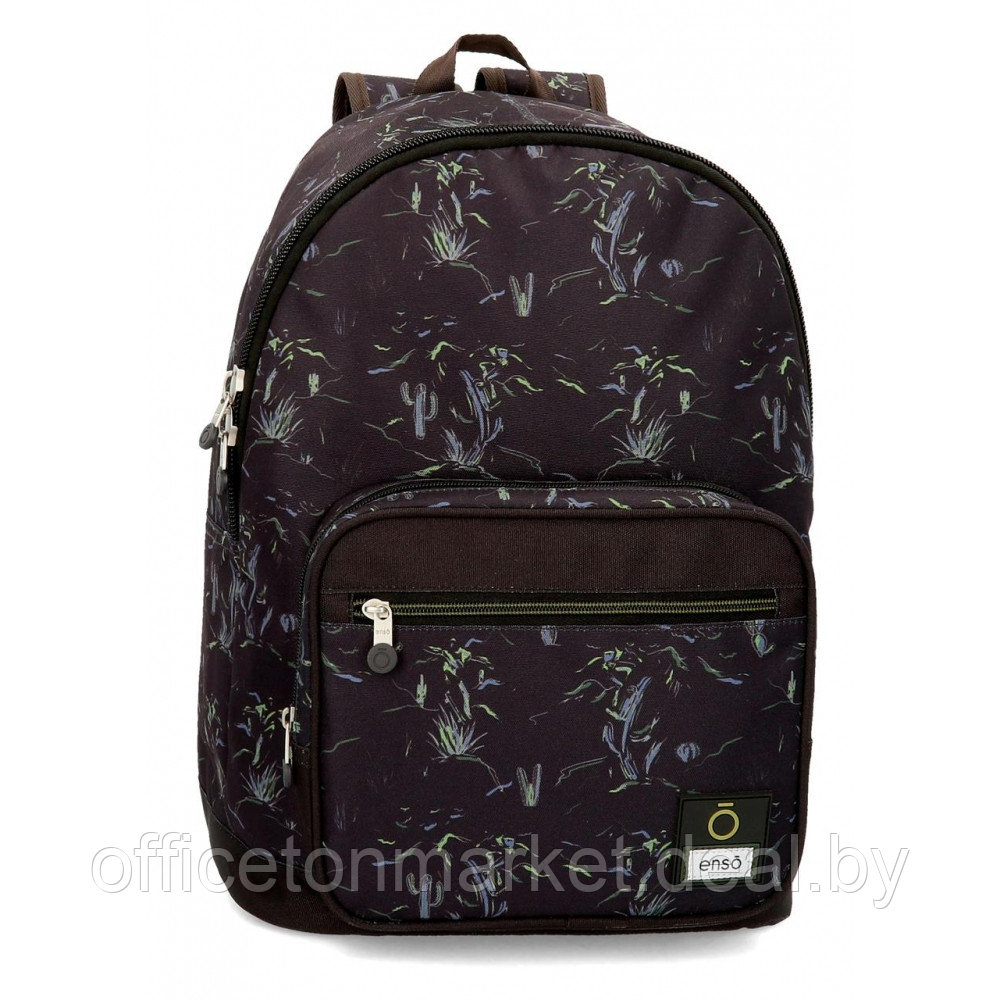 Рюкзак школьный Enso "West" L, коричневый - фото 1 - id-p218079988