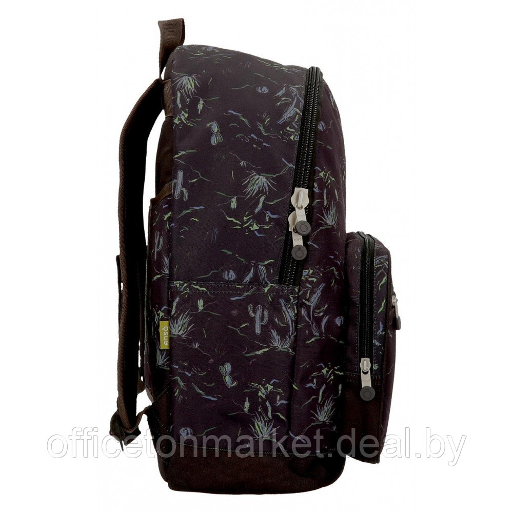 Рюкзак школьный Enso "West" L, коричневый - фото 2 - id-p218079988
