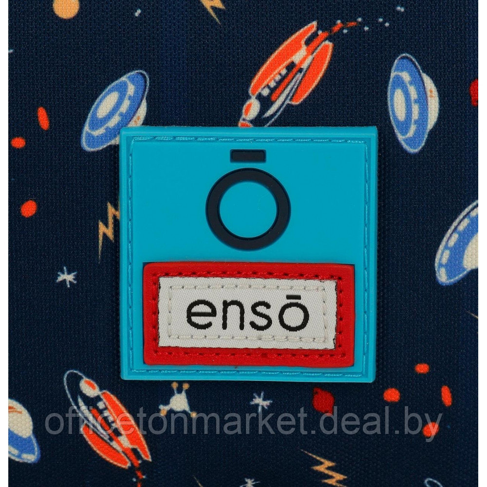 Рюкзак школьный Enso "Outer space" S, синий, черный - фото 6 - id-p218079989