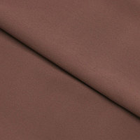 Ткань костюмная Fine Twill бистрейч, ширина 140 см, цвет коричневый