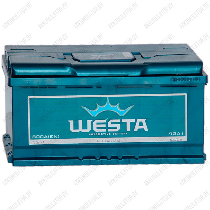 Аккумулятор Westa Classic / 92Ah / 800А - фото 1 - id-p218084456