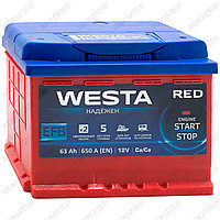 Аккумулятор Westa Red EFB / 63Ah / 650А