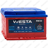 Аккумулятор Westa Red EFB / 74Ah / 710А / Низкий