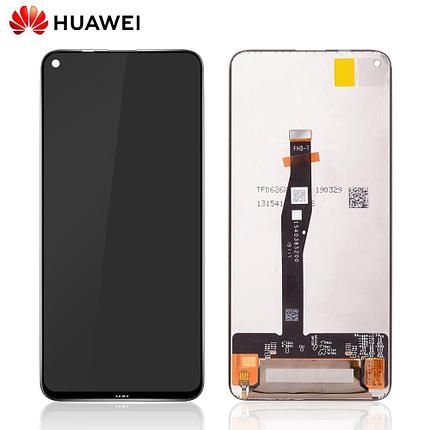 Дисплей (экран) для Huawei Nova 5T (YAL-L21) original с тачскрином, черный, фото 2