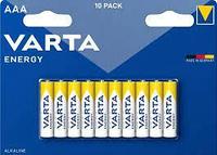 Элемент питания VARTA Energy AAA/LR03 Alkaline 1,5V Bl.10