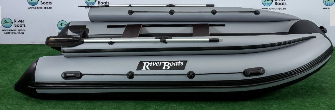 Надувная лодка RiverBoats RB 390 НДНД Фальшборт - фото 3 - id-p218087485