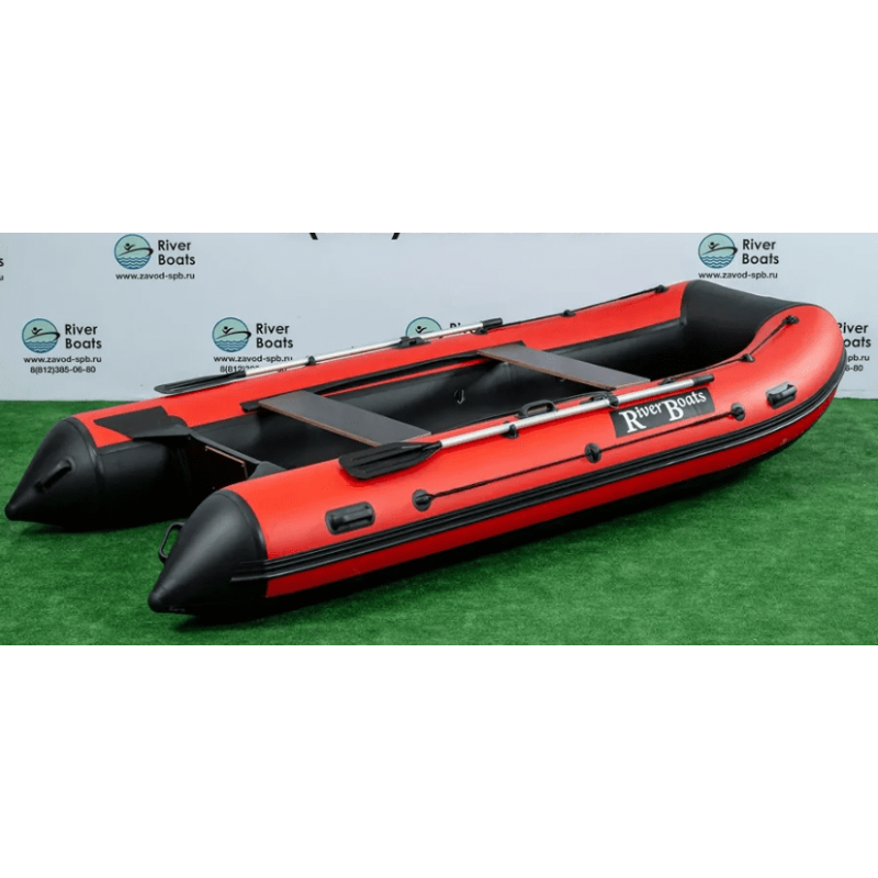 Надувная лодка RiverBoats RB 430 Алюминиевый пол - купить по лучшей ...