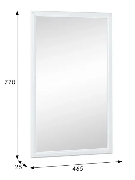 Зеркало настенное Артемида белый - фото 3 - id-p191703627