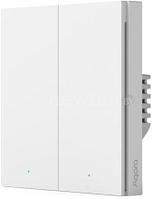 Выключатель Aqara Smart Wall Switch H1 (двухклавишный, c нейтралью)