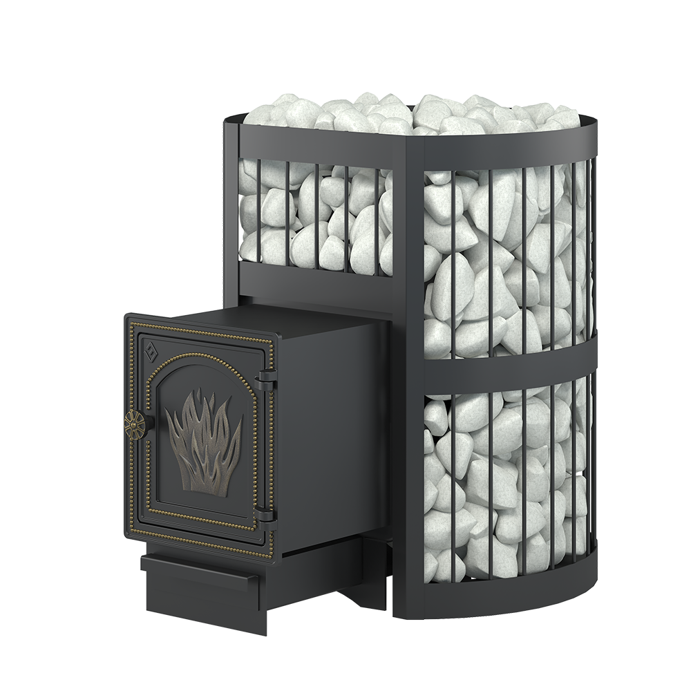 Чугунная печь для бани ВЕЗУВИЙ Легенда Стандарт 22 (ДТ-4)