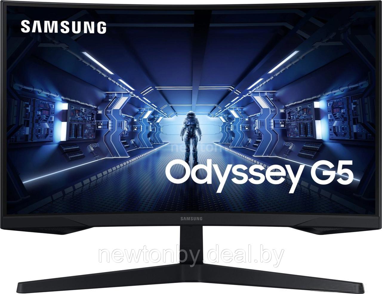 Игровой монитор Samsung Odyssey G5 C27G54TQW - фото 1 - id-p201821773