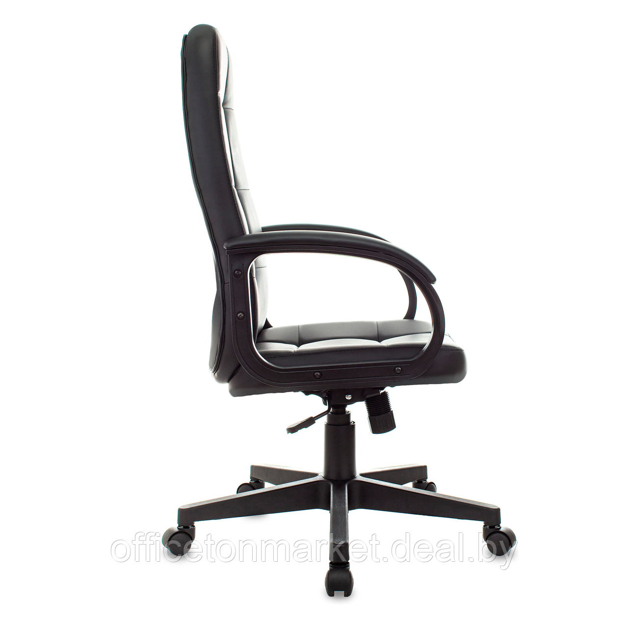 Кресло для руководителя Бюрократ "CH 002", экокожа, пластик, черный - фото 3 - id-p217687503