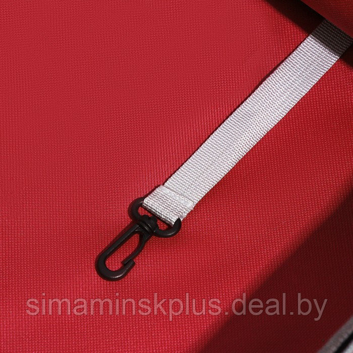 Рюкзак для переноски животных прозрачный, 31 х 28 х 42 см, красный - фото 9 - id-p218088759