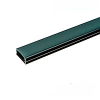 Накладной профиль анодированный алюминиевый 23-10 черный комплект